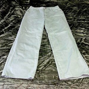 Straight Leg green Jeans